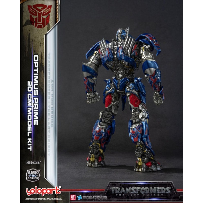Transformers: The Last Knight figurine Plastic Model Kit AMK Pro Series Optimus Prime (Oversea Version) 20 cm