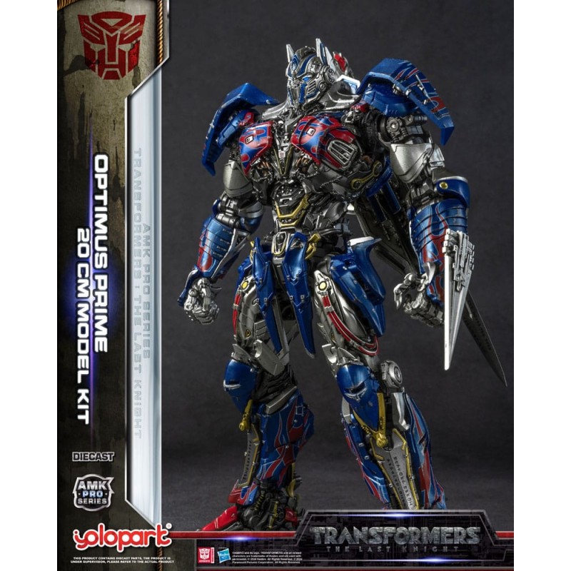 Transformers: The Last Knight figurine Plastic Model Kit AMK Pro Series Optimus Prime (Oversea Version) 20 cm