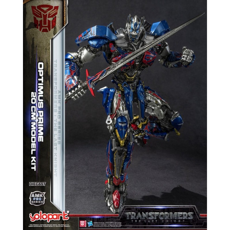 Transformers: The Last Knight figurine Plastic Model Kit AMK Pro Series Optimus Prime (Oversea Version) 20 cm
