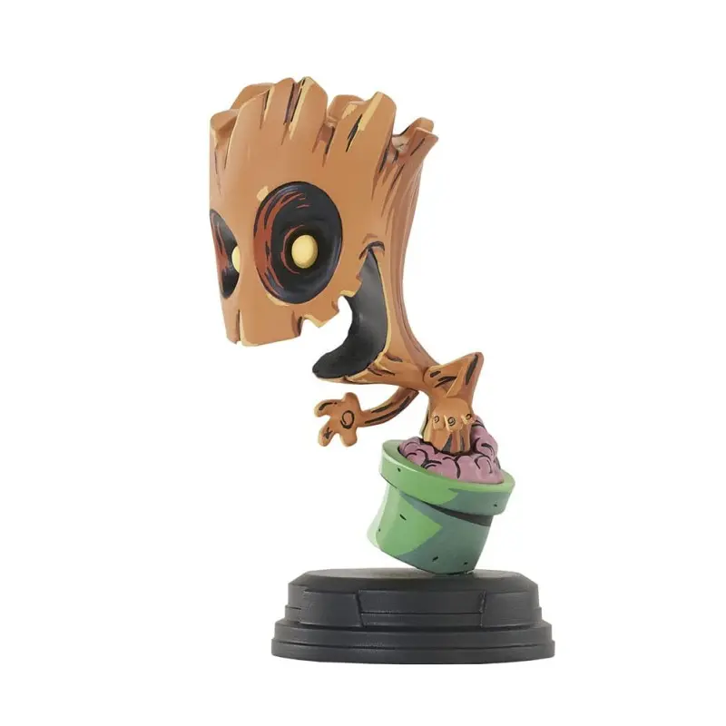 Marvel Animated statuette Groot (in Pot) 10 cm | 0699788853597