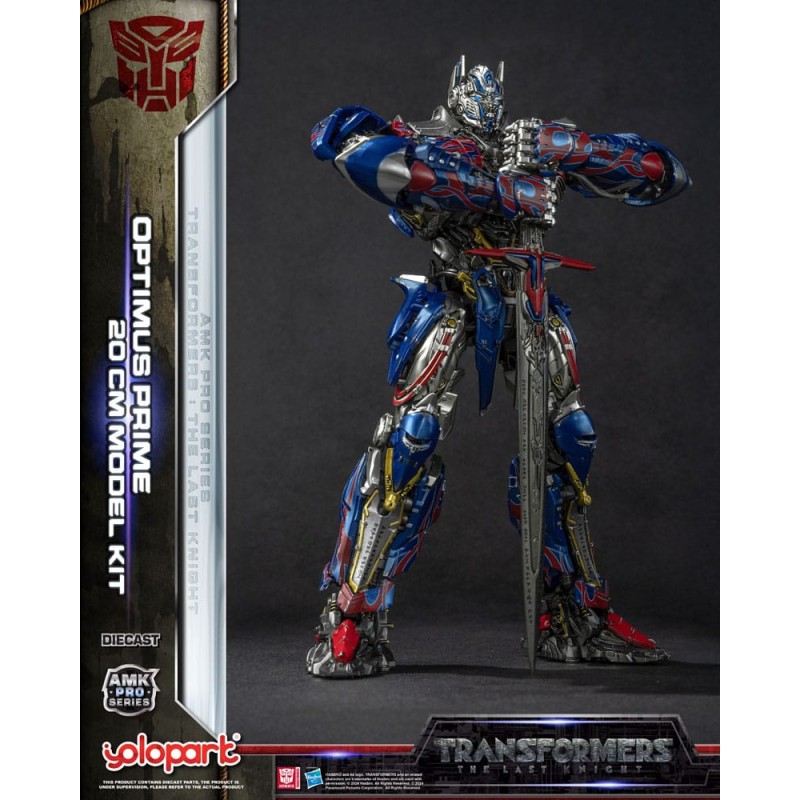 Transformers: The Last Knight figurine Plastic Model Kit AMK Pro Series Optimus Prime (Oversea Version) 20 cm