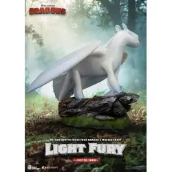 Dragons 3 statuette Master Craft Light Fury 29 cm | 4711385247541