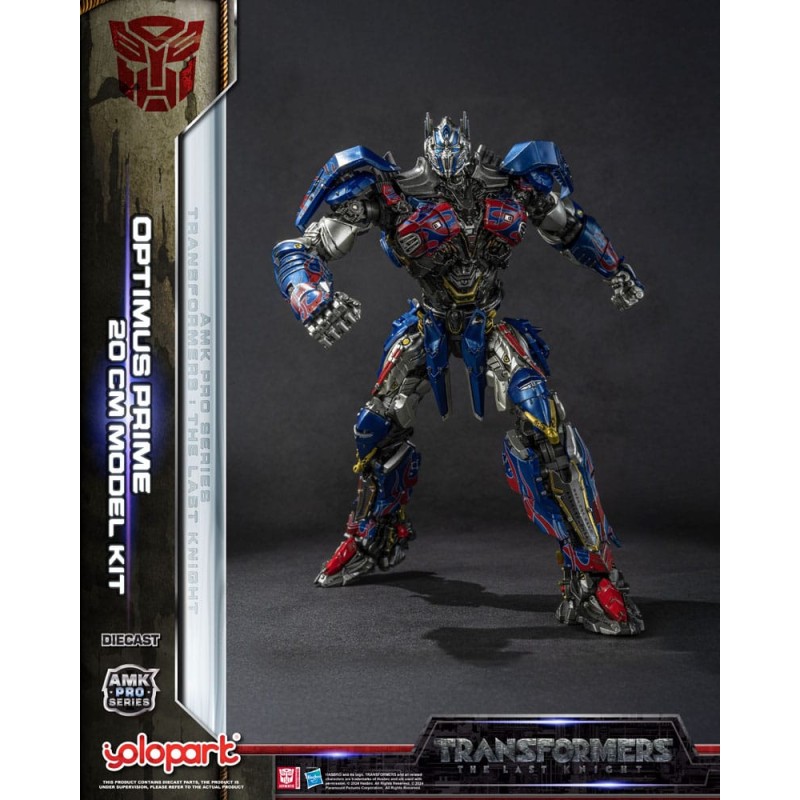 Transformers: The Last Knight figurine Plastic Model Kit AMK Pro Series Optimus Prime (Oversea Version) 20 cm