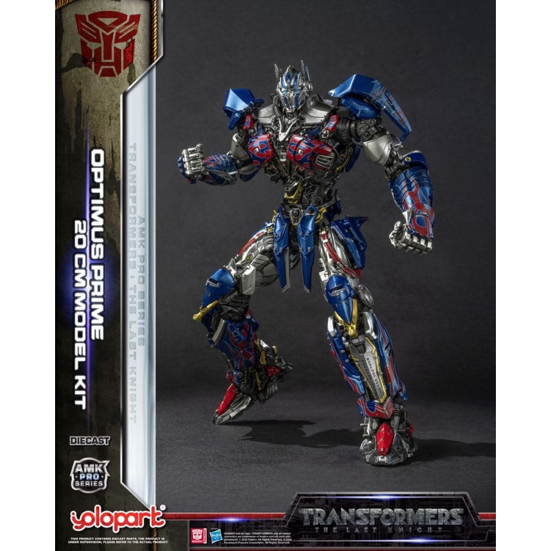 Transformers: The Last Knight figurine Plastic Model Kit AMK Pro Series Optimus Prime (Oversea Version) 20 cm