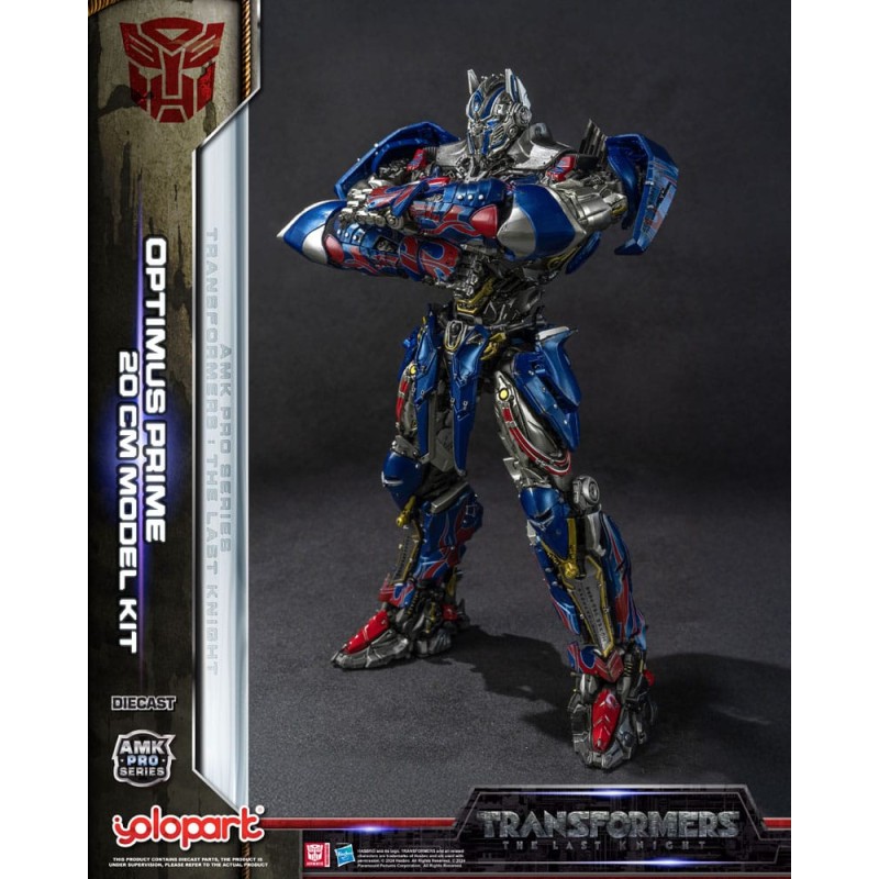 Transformers: The Last Knight figurine Plastic Model Kit AMK Pro Series Optimus Prime (Oversea Version) 20 cm