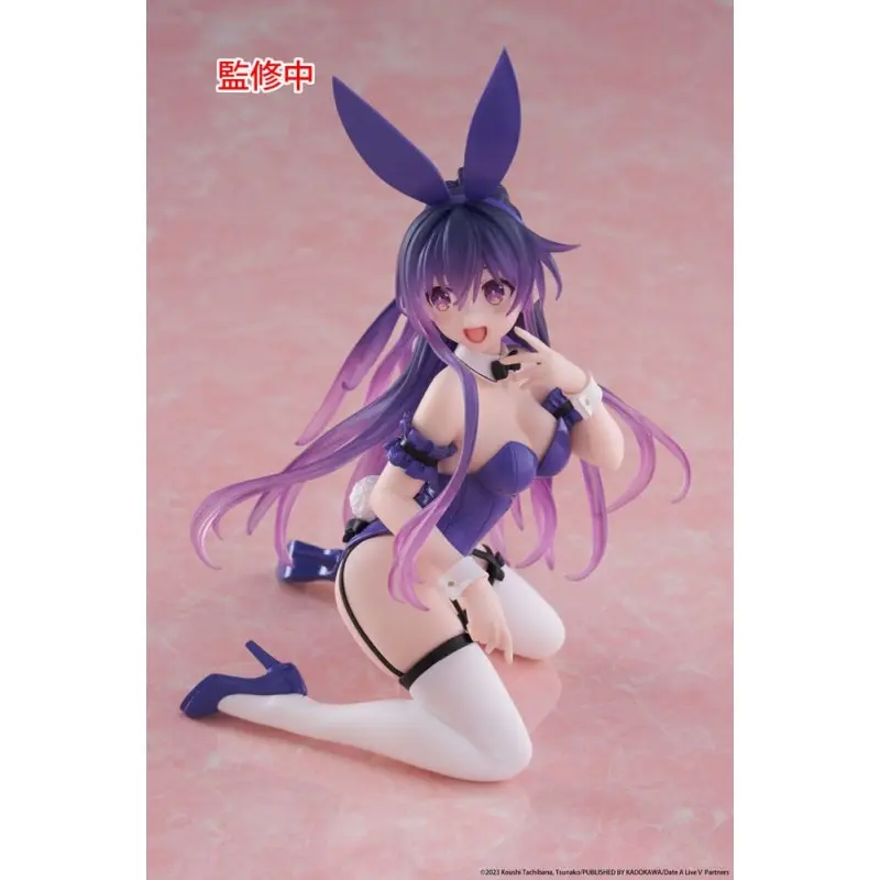 Date A Live V statuette PVC Desktop Cute Figure Tohka Yatogami Bunny Ver. 13 cm     | 0840342402885