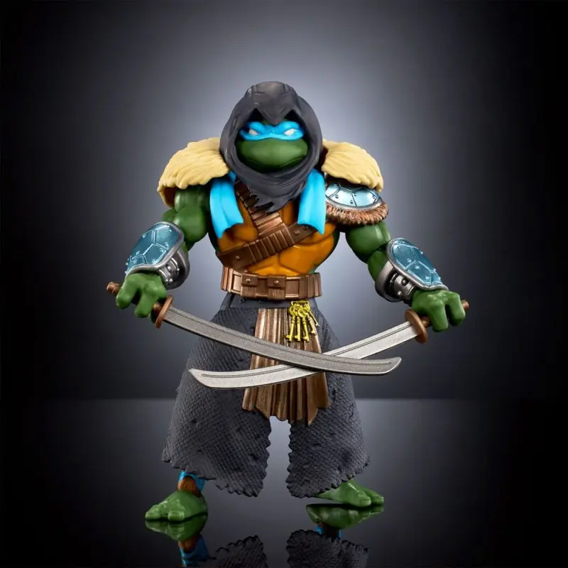 MOTU x TMNT: Turtles of Grayskull figurine Stealth Armor Leonardo 14 cm | 0194735190324