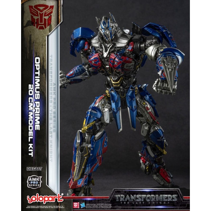 Transformers: The Last Knight figurine Plastic Model Kit AMK Pro Series Optimus Prime (Oversea Version) 20 cm