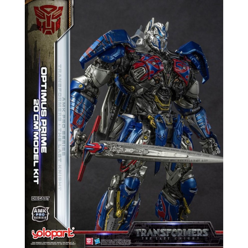 Transformers: The Last Knight figurine Plastic Model Kit AMK Pro Series Optimus Prime (Oversea Version) 20 cm