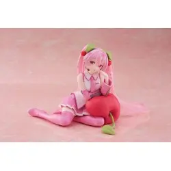 Hatsune Miku statuette PVC Desktop Cute Figure Sakura Miku Cherry Cushion Ver. 13 cm      | 0840342402977