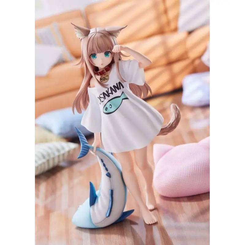 My Cat Is a Kawaii Girl statuette 1/6 Kinako Good Morning Ver. 21 cm | 4595123918012