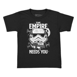 Produit : Star Wars Funko POP! & Tee set figurine et T-Shirt Stormtrooper : The Empire needs You !
Marque : Funko