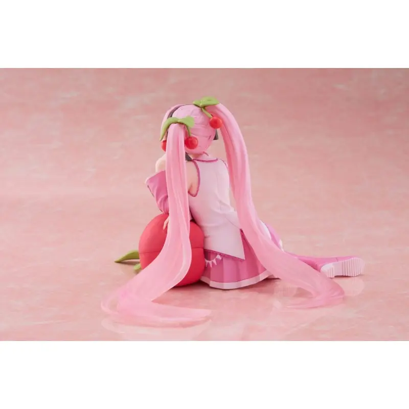 Hatsune Miku statuette PVC Desktop Cute Figure Sakura Miku Cherry Cushion Ver. 13 cm      | 0840342402977