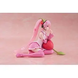 Hatsune Miku statuette PVC Desktop Cute Figure Sakura Miku Cherry Cushion Ver. 13 cm      | 0840342402977