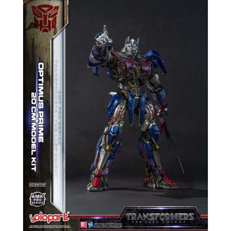 Transformers: The Last Knight figurine Plastic Model Kit AMK Pro Series Optimus Prime (Oversea Version) 20 cm