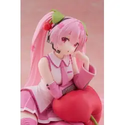 Hatsune Miku statuette PVC Desktop Cute Figure Sakura Miku Cherry Cushion Ver. 13 cm      | 0840342402977