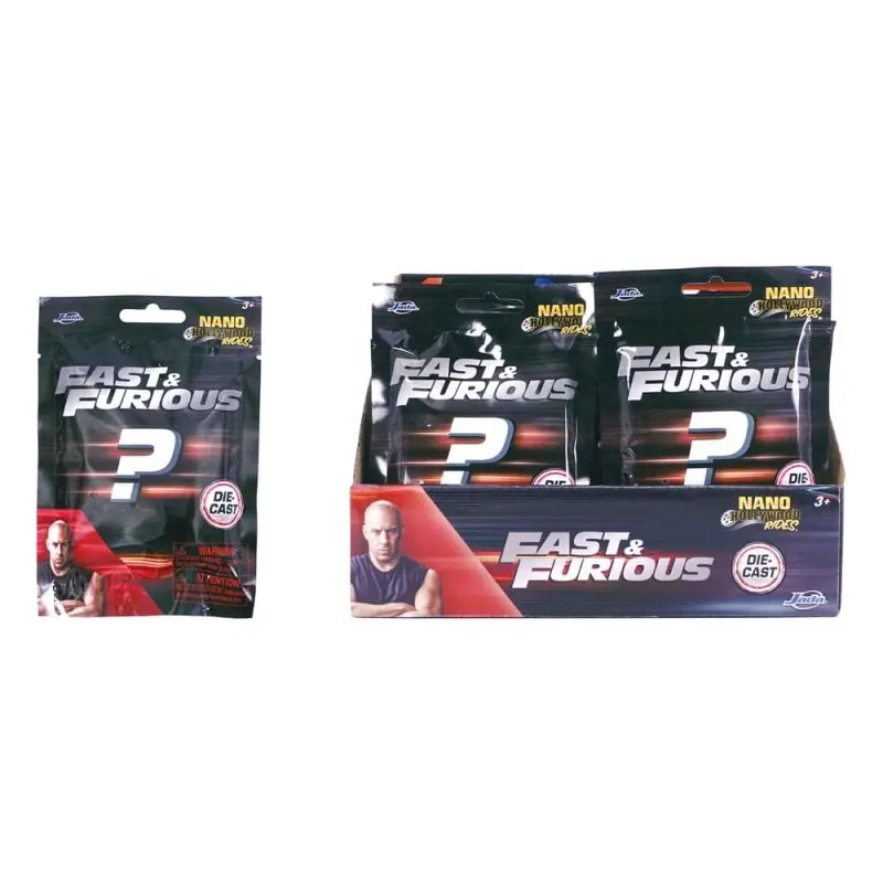 Fast & Furious présentoir mini véhicules Diecast Nano Hollywood Cars (24) | 4006333089770