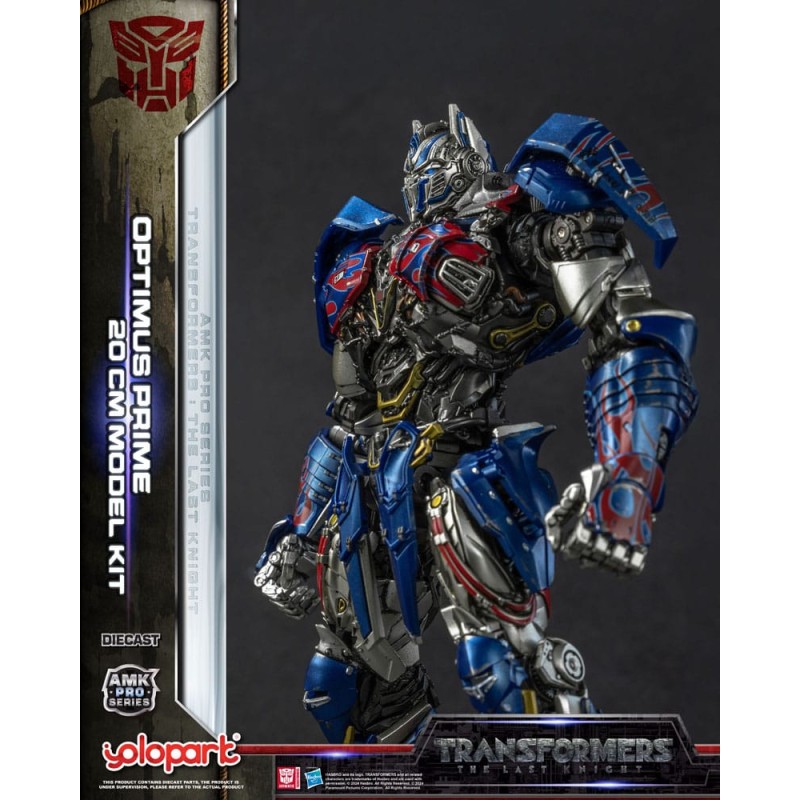 Transformers: The Last Knight figurine Plastic Model Kit AMK Pro Series Optimus Prime (Oversea Version) 20 cm