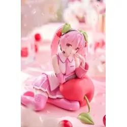 Hatsune Miku statuette PVC Desktop Cute Figure Sakura Miku Cherry Cushion Ver. 13 cm      | 0840342402977