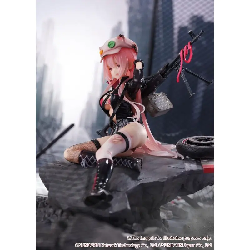 Girls' Frontline statuette PVC SHIBUYA SCRAMBLE FIGURE 1/7 UKM-2000 Gale Lightning -Wounded Ver.- 20 cm | 4580769940312