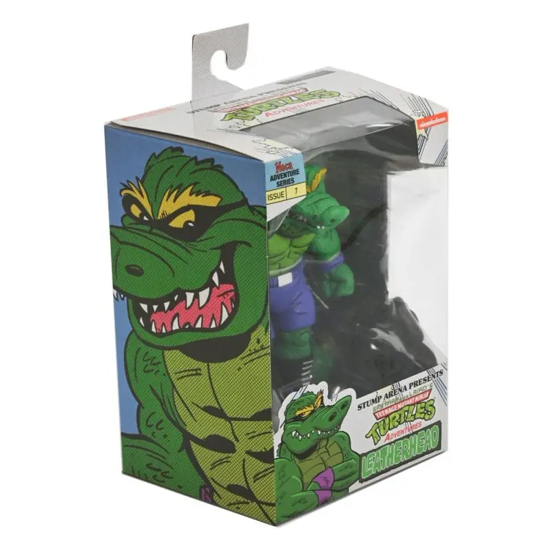 Tortues Ninja (Archie Comics) figurine Stump Wrestling Leatherhead 18 cm | 0634482544655