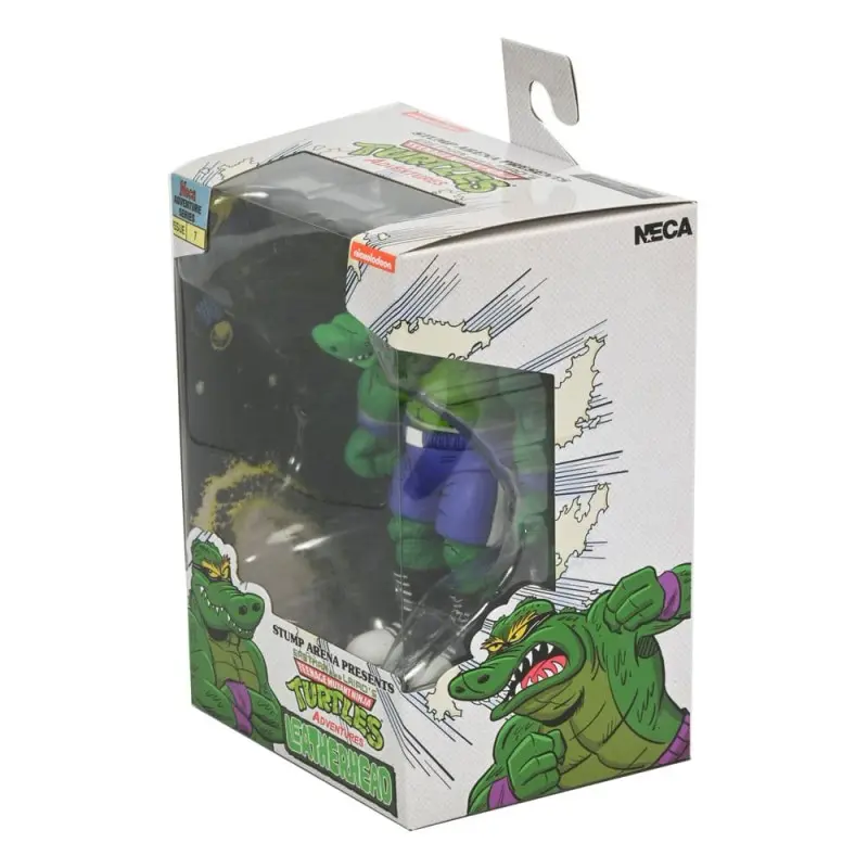 Tortues Ninja (Archie Comics) figurine Stump Wrestling Leatherhead 18 cm | 0634482544655