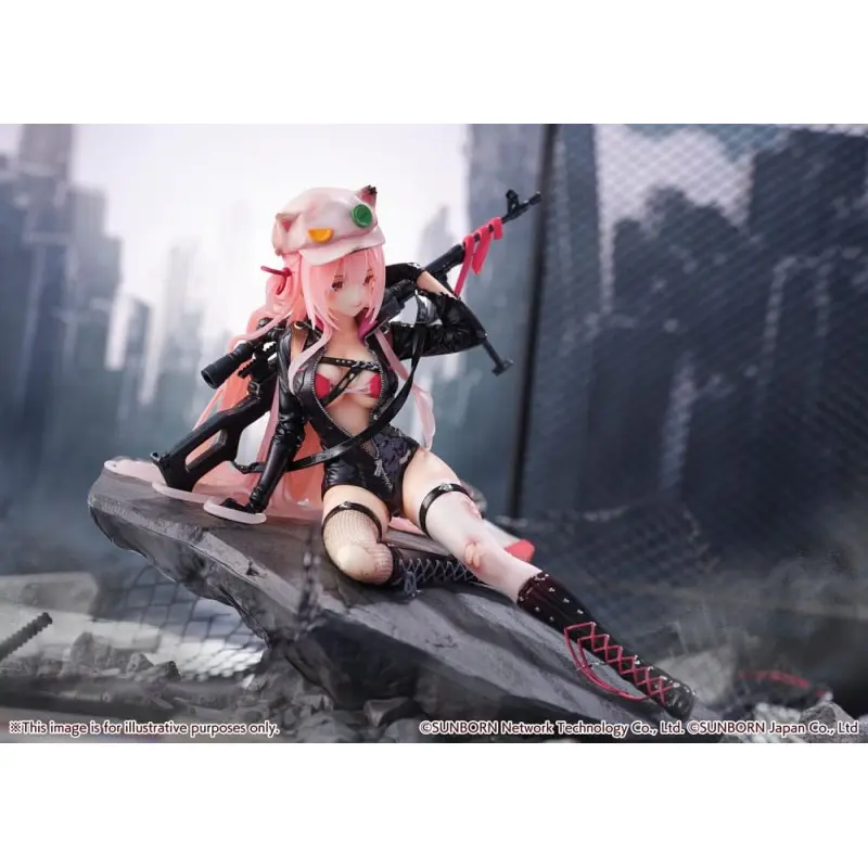 Girls' Frontline statuette PVC SHIBUYA SCRAMBLE FIGURE 1/7 UKM-2000 Gale Lightning -Wounded Ver.- 20 cm | 4580769940312