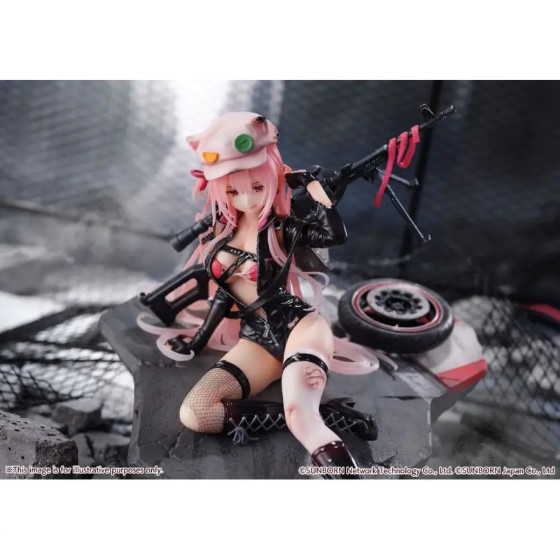 Girls' Frontline statuette PVC SHIBUYA SCRAMBLE FIGURE 1/7 UKM-2000 Gale Lightning -Wounded Ver.- 20 cm | 4580769940312