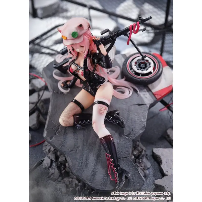 Girls' Frontline statuette PVC SHIBUYA SCRAMBLE FIGURE 1/7 UKM-2000 Gale Lightning -Wounded Ver.- 20 cm | 4580769940312