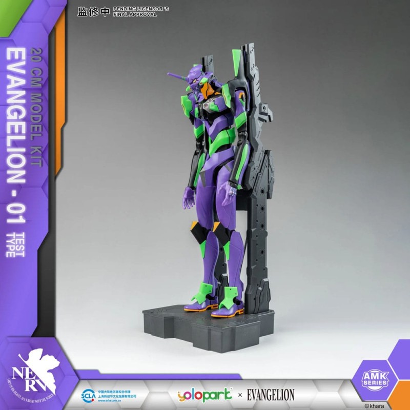 Neon Genesis Evangelion figurine Plastic Model Kit AMK Series Eva-01 20 cm    