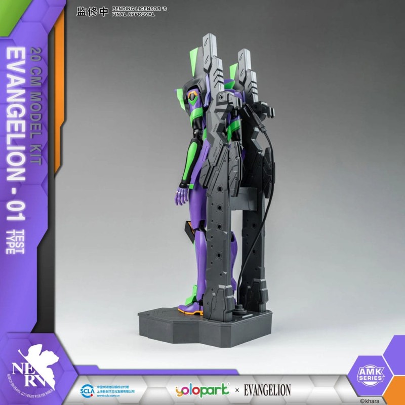 Neon Genesis Evangelion figurine Plastic Model Kit AMK Series Eva-01 20 cm    
