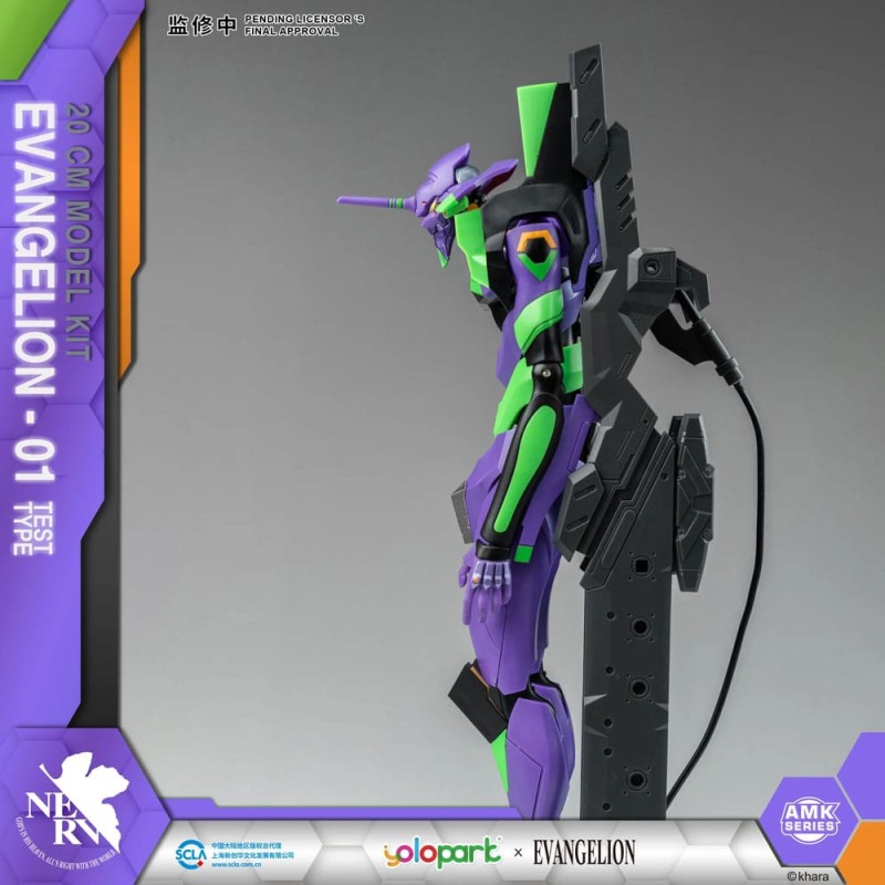 Neon Genesis Evangelion figurine Plastic Model Kit AMK Series Eva-01 20 cm    