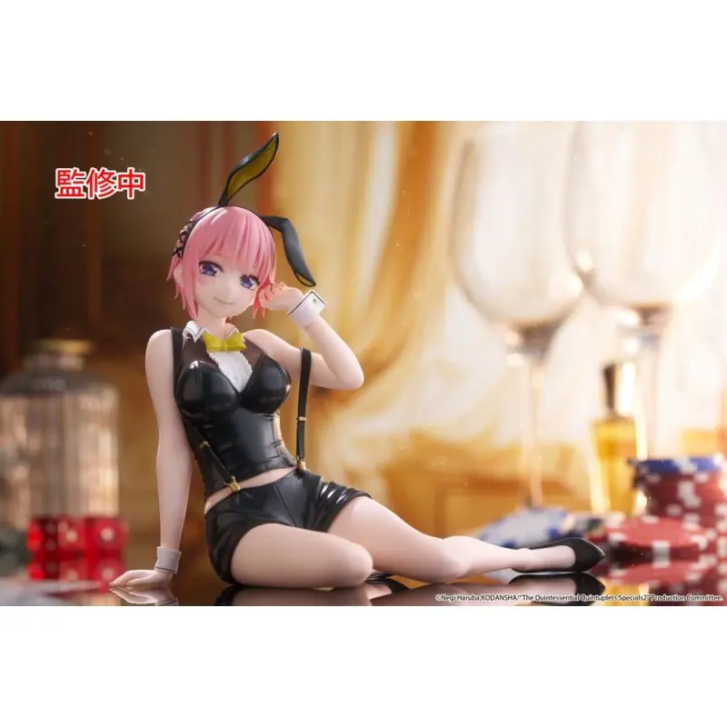 The Quintessential Quintuplets 3 statuette PVC Desktop Cute Figure Ichika Nakano Bunny Ver. 13 cm      | 0840342403387