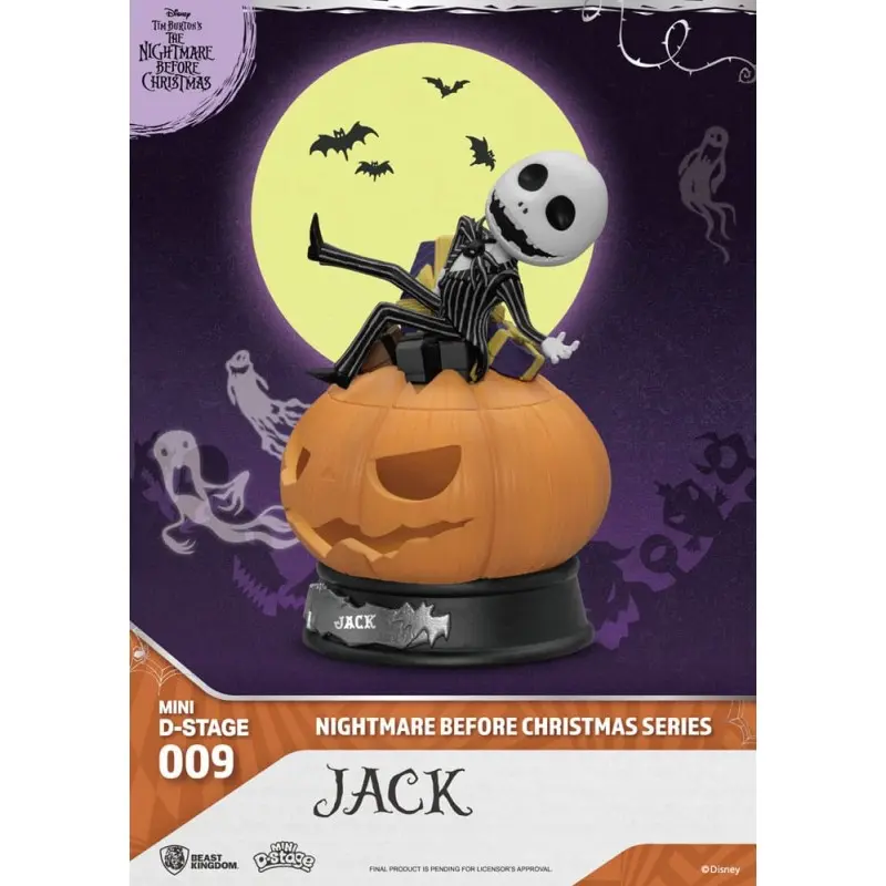 The Nightmare Before Christmas figurines Mini Diorama Stage The Nightmare Before Christmas Series 10 cm | 4711385249149