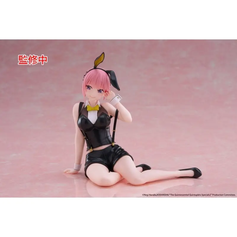 The Quintessential Quintuplets 3 statuette PVC Desktop Cute Figure Ichika Nakano Bunny Ver. 13 cm      | 0840342403387