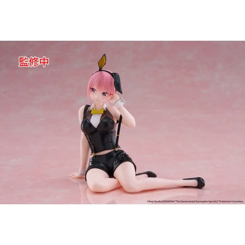 The Quintessential Quintuplets 3 statuette PVC Desktop Cute Figure Ichika Nakano Bunny Ver. 13 cm      | 0840342403387