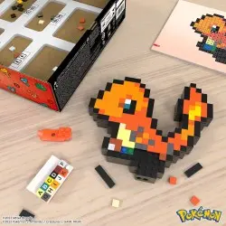 Pokémon jeu de construction MEGA Salaméche Pixel Art | 0194735190799