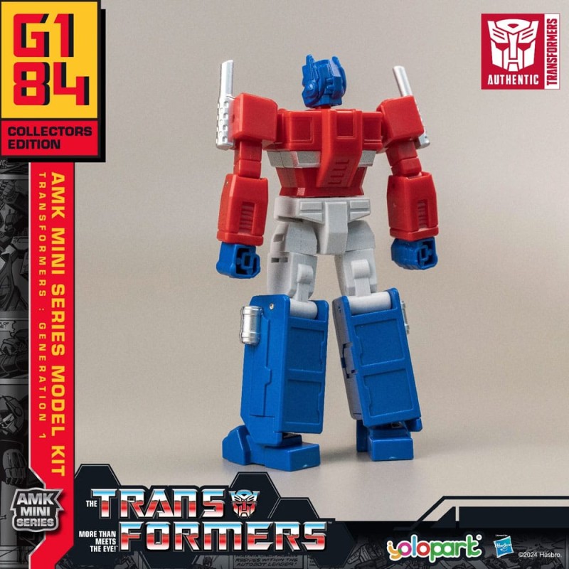 Transformers: Generation One figurine Plastic Model Kit AMK Mini Series Optimus Prime 12 cm