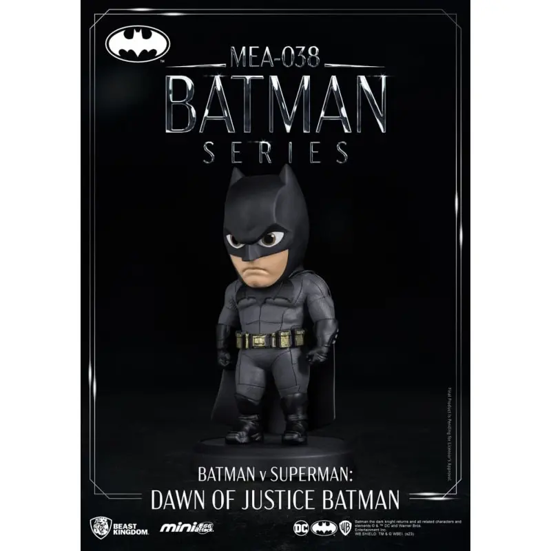 DC Comics figurine Mini Egg Attack Batman v Superman: Dawn of Justice Batman 8 cm | 4711203454731