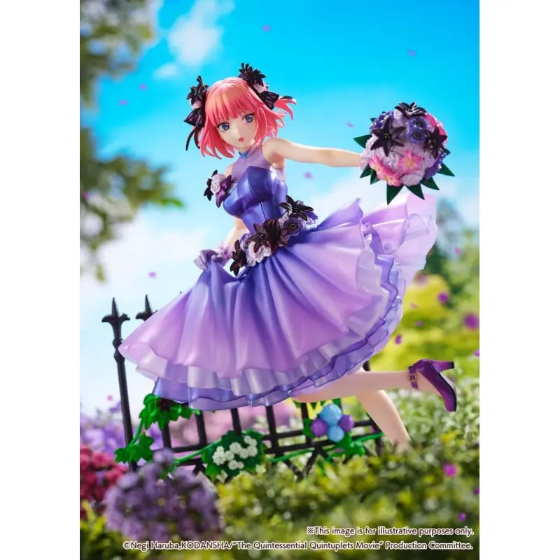 The Quintessential Quintuplets: The Movie statuette PVC 1/7 Nino Nakano Floral Dress Ver. 25 cm | 4580769941005