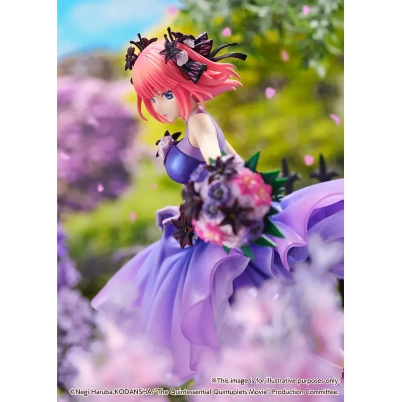 The Quintessential Quintuplets: The Movie statuette PVC 1/7 Nino Nakano Floral Dress Ver. 25 cm | 4580769941005