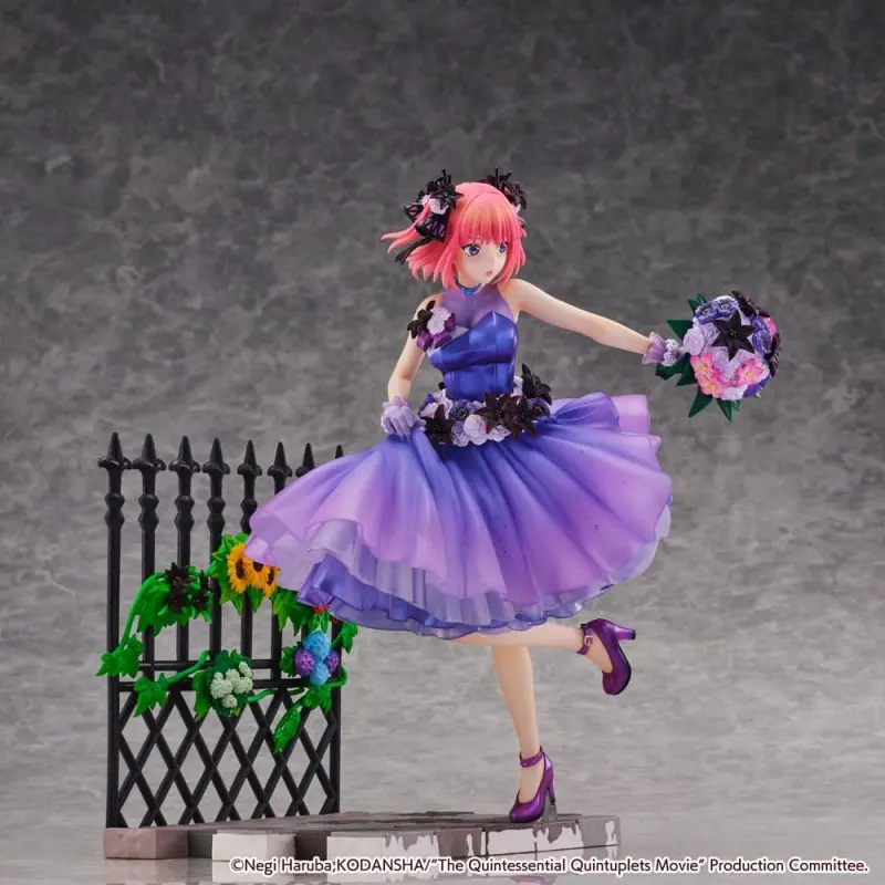 The Quintessential Quintuplets: The Movie statuette PVC 1/7 Nino Nakano Floral Dress Ver. 25 cm | 4580769941005