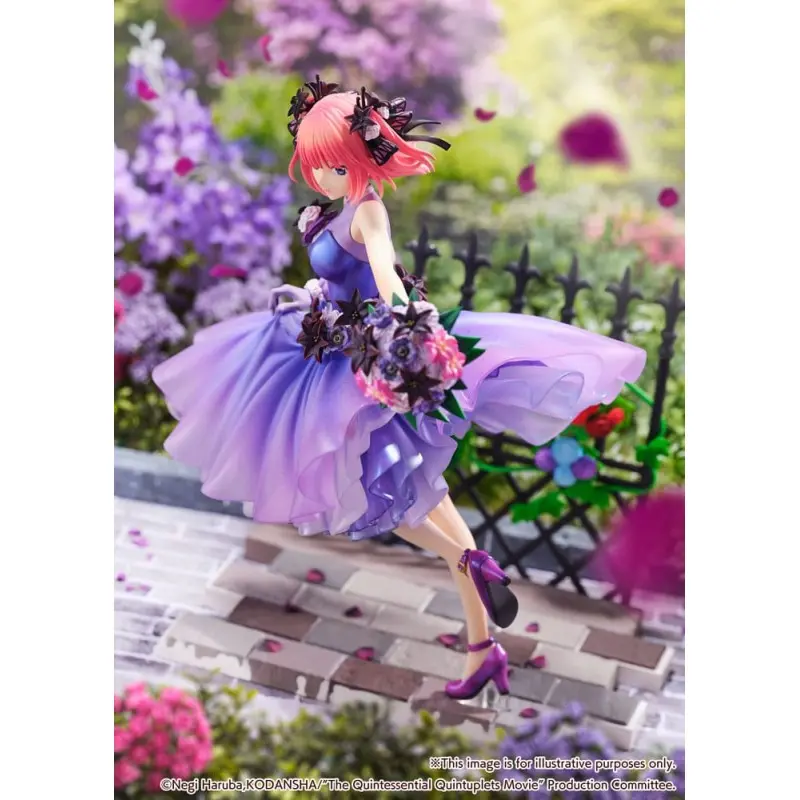 The Quintessential Quintuplets: The Movie statuette PVC 1/7 Nino Nakano Floral Dress Ver. 25 cm | 4580769941005