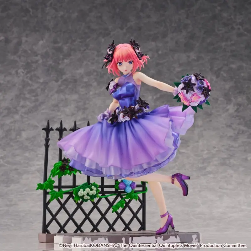 The Quintessential Quintuplets: The Movie statuette PVC 1/7 Nino Nakano Floral Dress Ver. 25 cm | 4580769941005