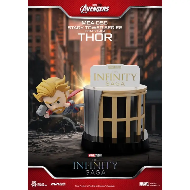 Marvel assortiment figurines Mini Egg Attack The Infinity Saga Stark Tower Series 12 cm (6) | 4711203459576