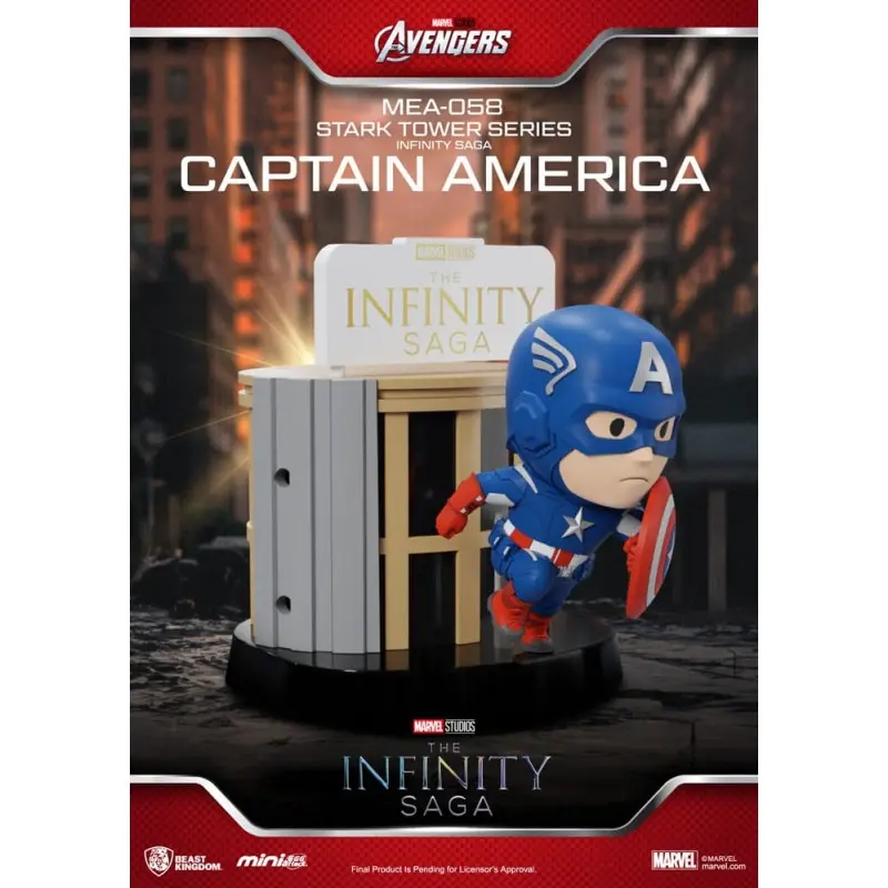 Marvel assortiment figurines Mini Egg Attack The Infinity Saga Stark Tower Series 12 cm (6) | 4711203459576