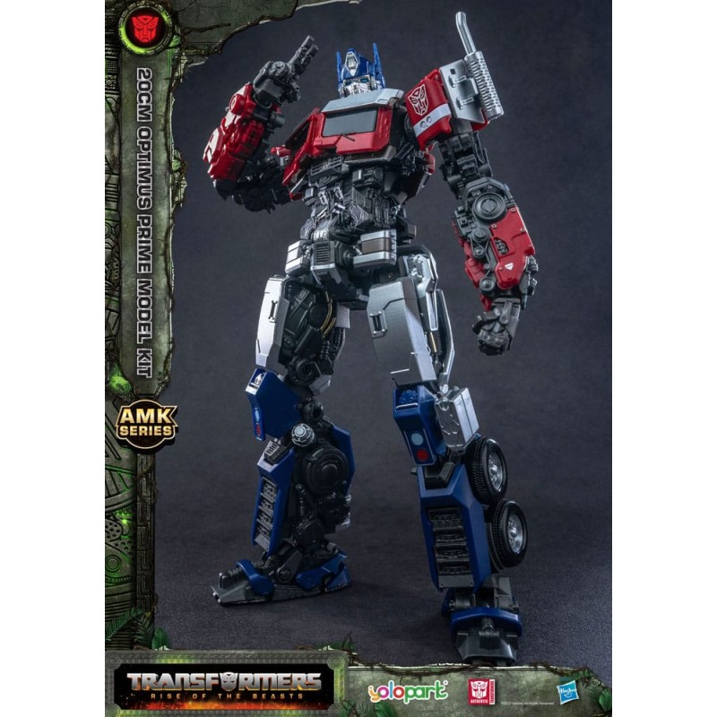 Transformers: Rise of the Beasts figurine Plastic Model Kit AMK Series Optimus Prime 20 cm