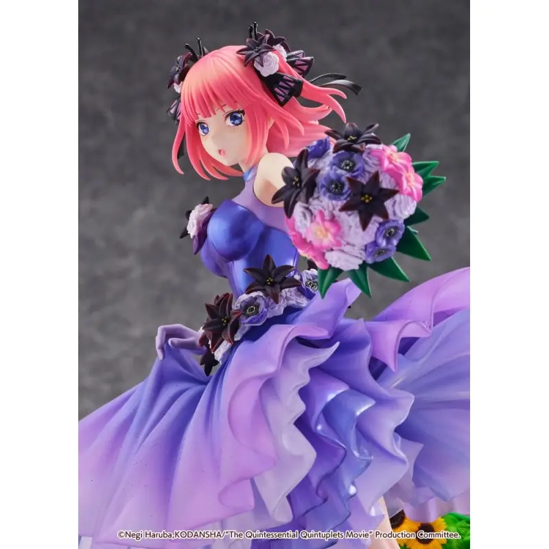 The Quintessential Quintuplets: The Movie statuette PVC 1/7 Nino Nakano Floral Dress Ver. 25 cm | 4580769941005