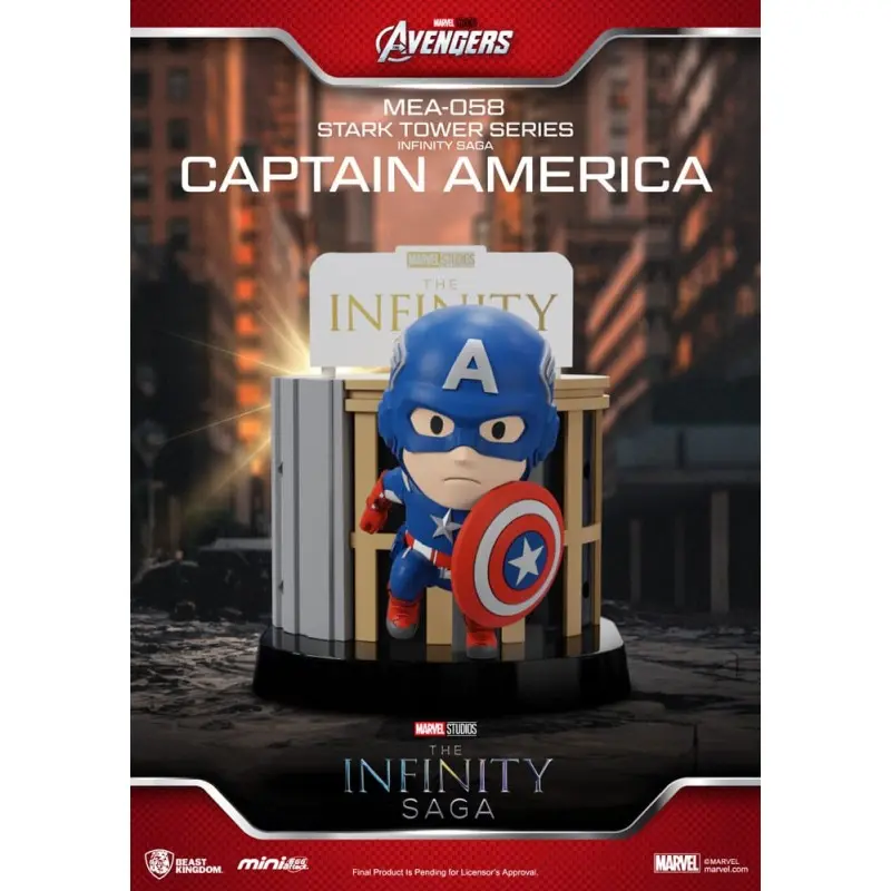 Marvel assortiment figurines Mini Egg Attack The Infinity Saga Stark Tower Series 12 cm (6) | 4711203459576