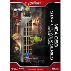 Marvel figurine Mini Egg Attack The Infinity Saga Stark Tower series Tony Stark & Mark VII suit pod mod 12 cm | 4711203459545